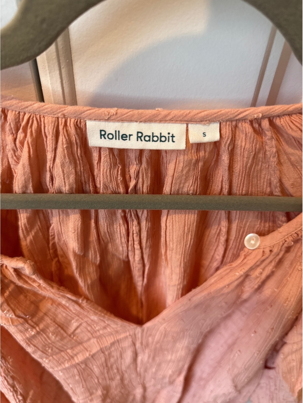 Roller Rabbit blouse size Small - Picture 2 of 5